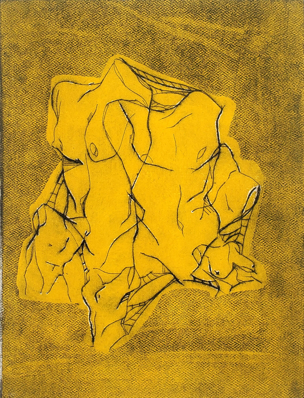 &quot;morphia&quot;, intaglio, 9 x 6, 2022